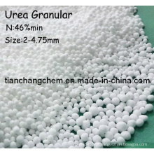 Fertilizante de ureia granular com nitrogênio 46%